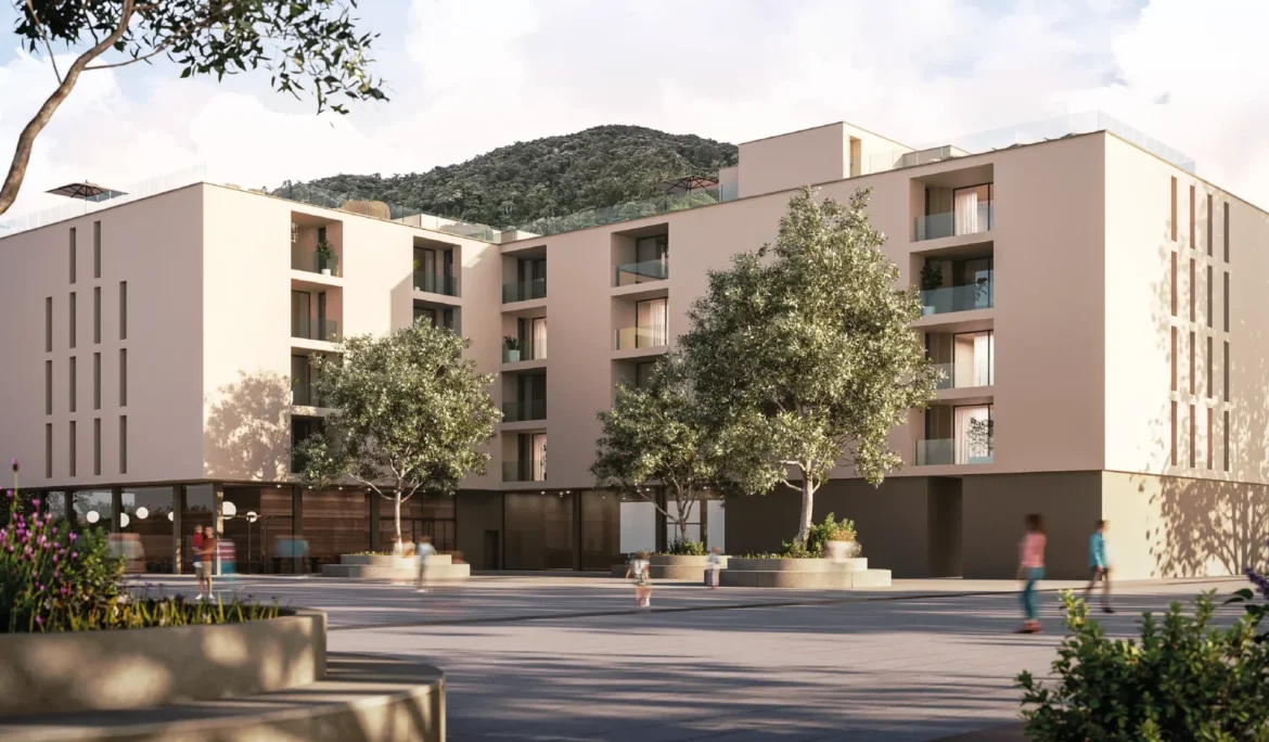 Sviluppo multifunzionale a Castione-Arbedo MultiGeneration – vista esterna del complesso